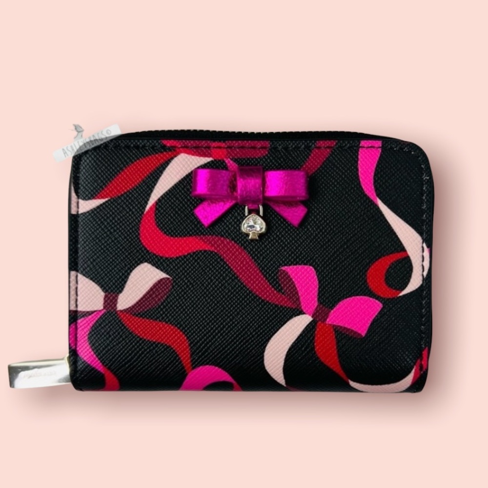 New Kate Spade wrapping party small zip cardcase - Picture 7 of 11